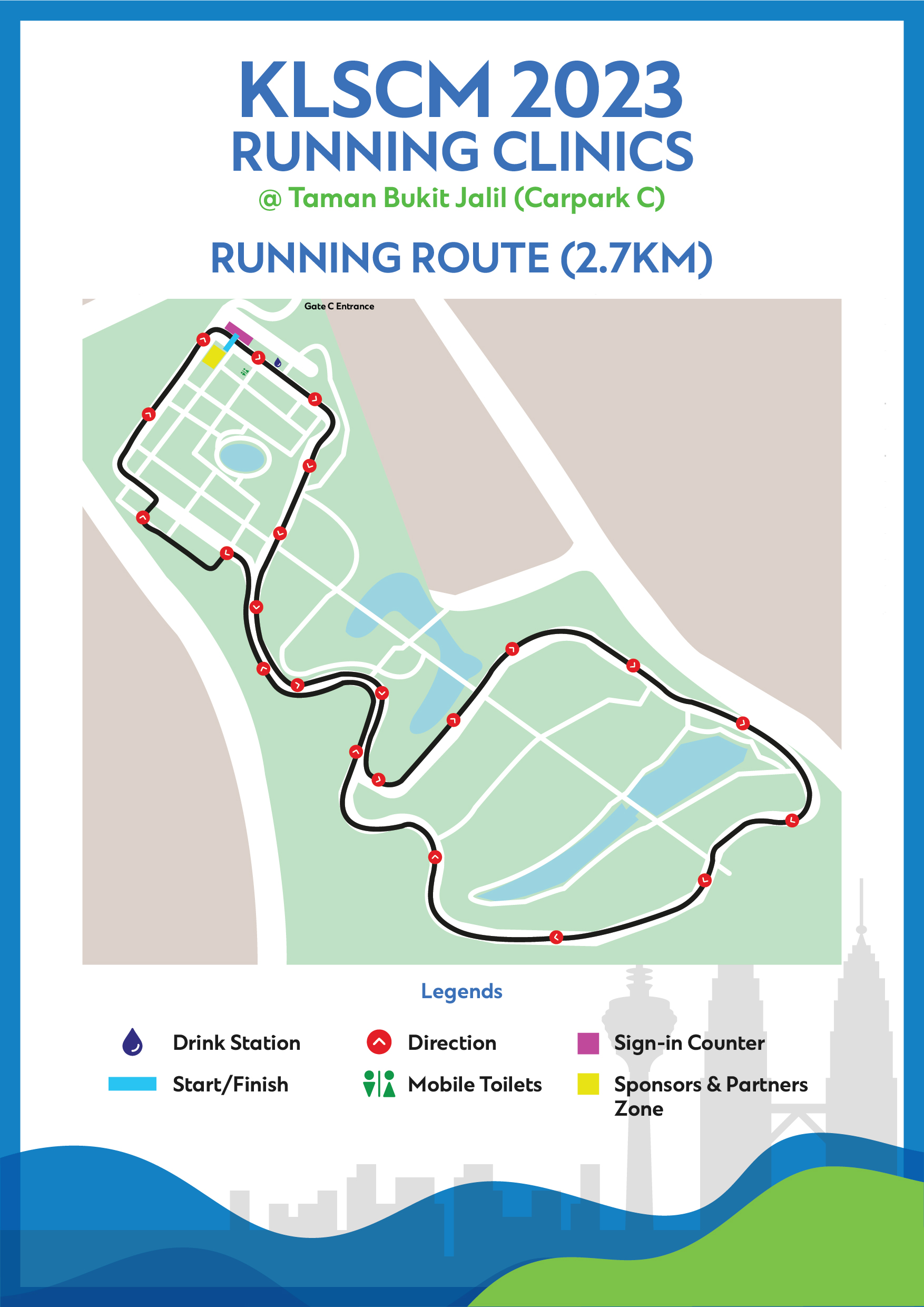 KL Marathon Training / Running Clinics / Running Route